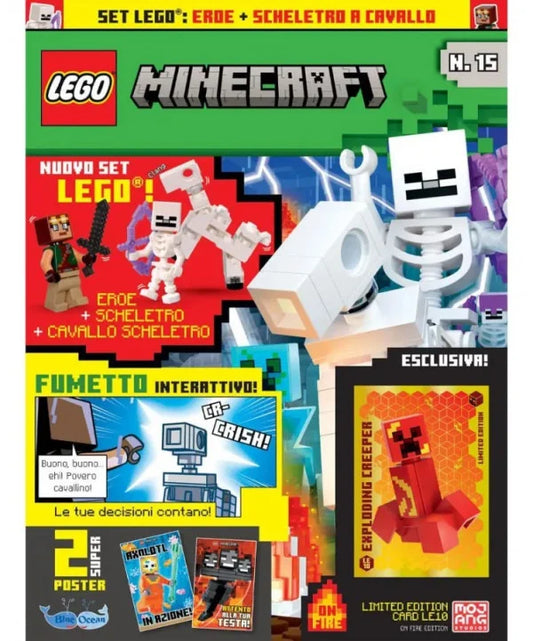 LEGO MINECRAFT N.15 - GIUGNO/LUGLIO 2026