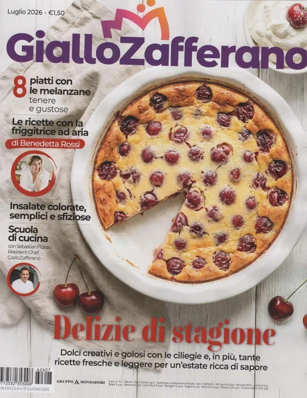 GIALLO ZAFFERANO - LUGLIO 2026