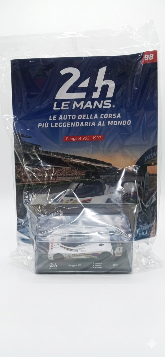 24H LE MANS COLLECTION VOL. 98 Peugeot 905-1992