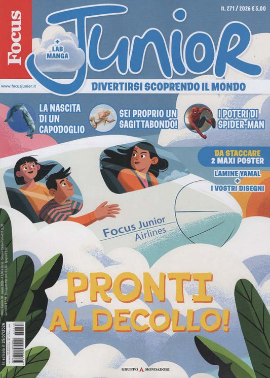 Focus Junior N.271 - PRONTI AL DECOLLO! - AGOSTO 2026
