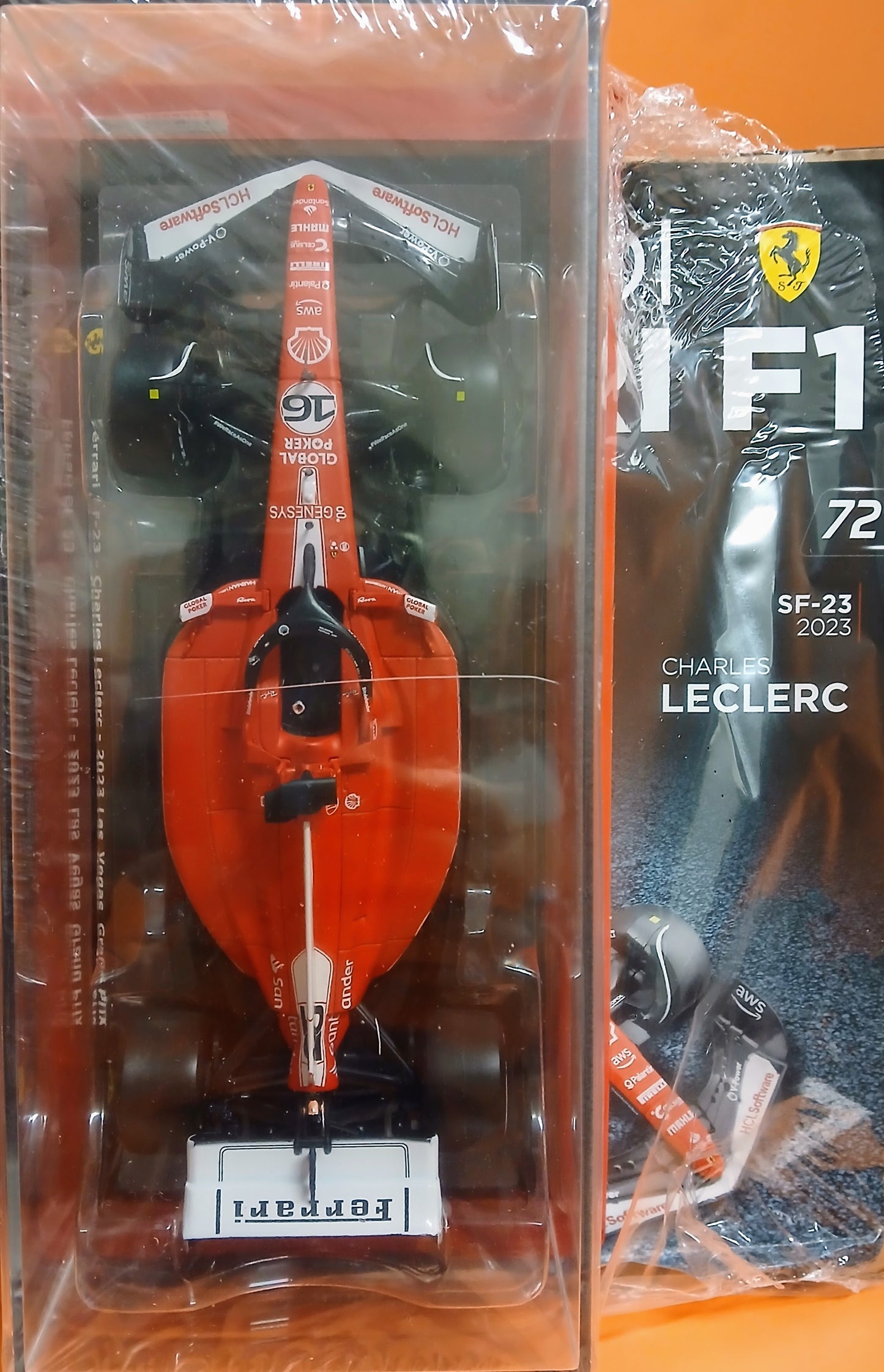 LE GRANDI FERRARI F1 VOL. 72 - SF16 - SF-23 2023 - CHARLES LECLERC - scala 1:24