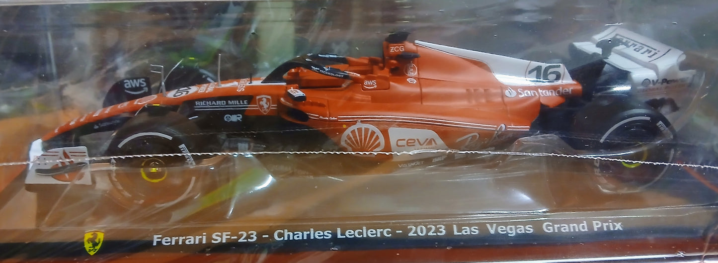 LE GRANDI FERRARI F1 VOL. 72 - SF16 - SF-23 2023 - CHARLES LECLERC - scala 1:24