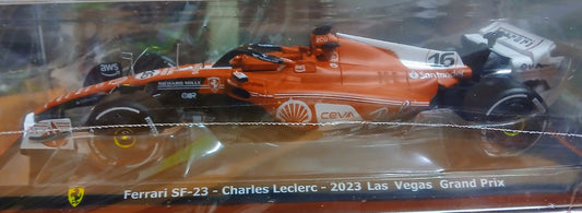 LE GRANDI FERRARI F1 VOL. 72 - SF16 - SF-23 2023 - CHARLES LECLERC - scala 1:24