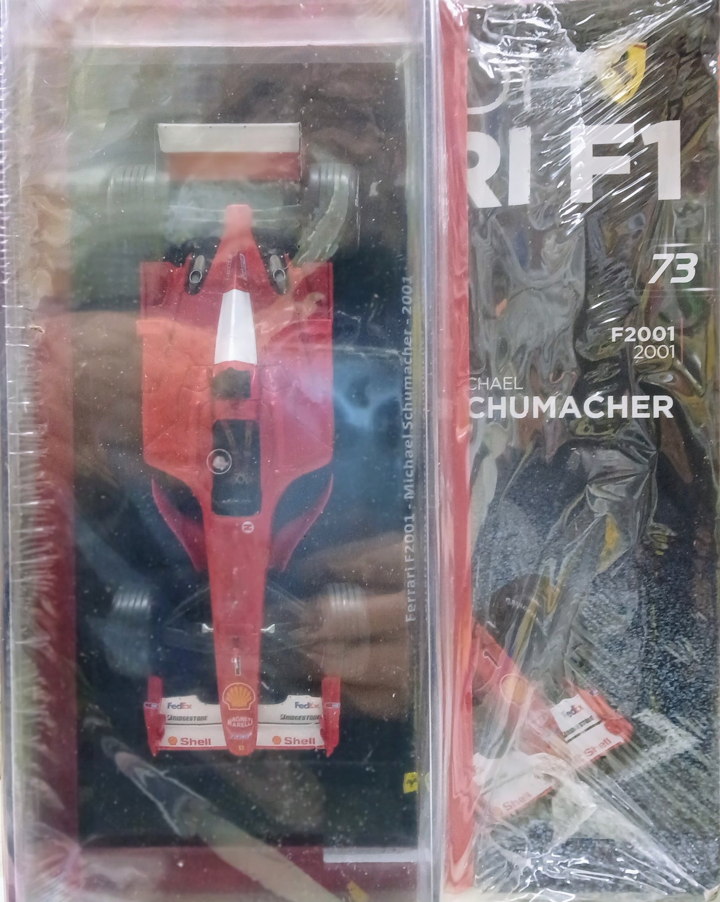 LE GRANDI FERRARI F1 VOL. 73 - F2001 - 2001 - MICHAEL SCHUMACHER - scala 1:24