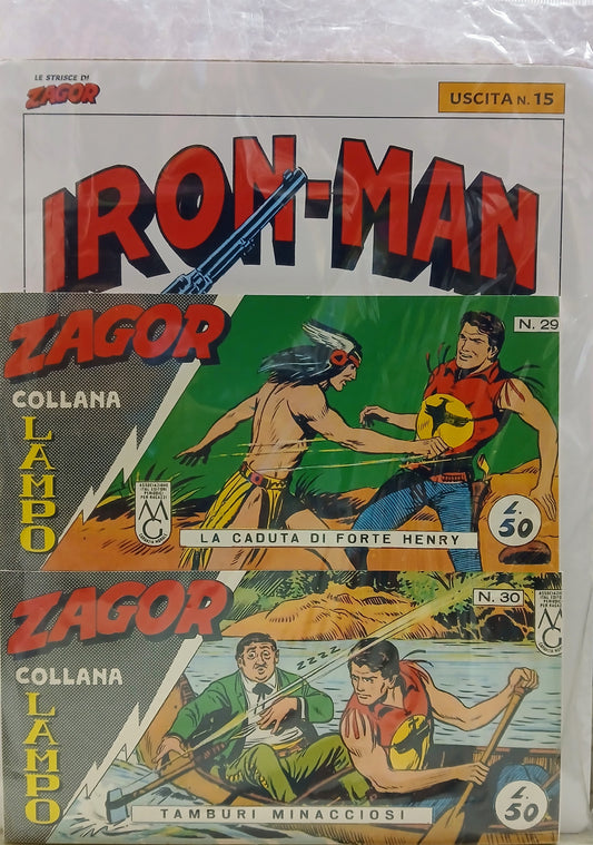 LE STRISCE DI ZAGOR VOL. 15 - LA CADUTA DI HENRY - TAMBURI MINACCIOSI