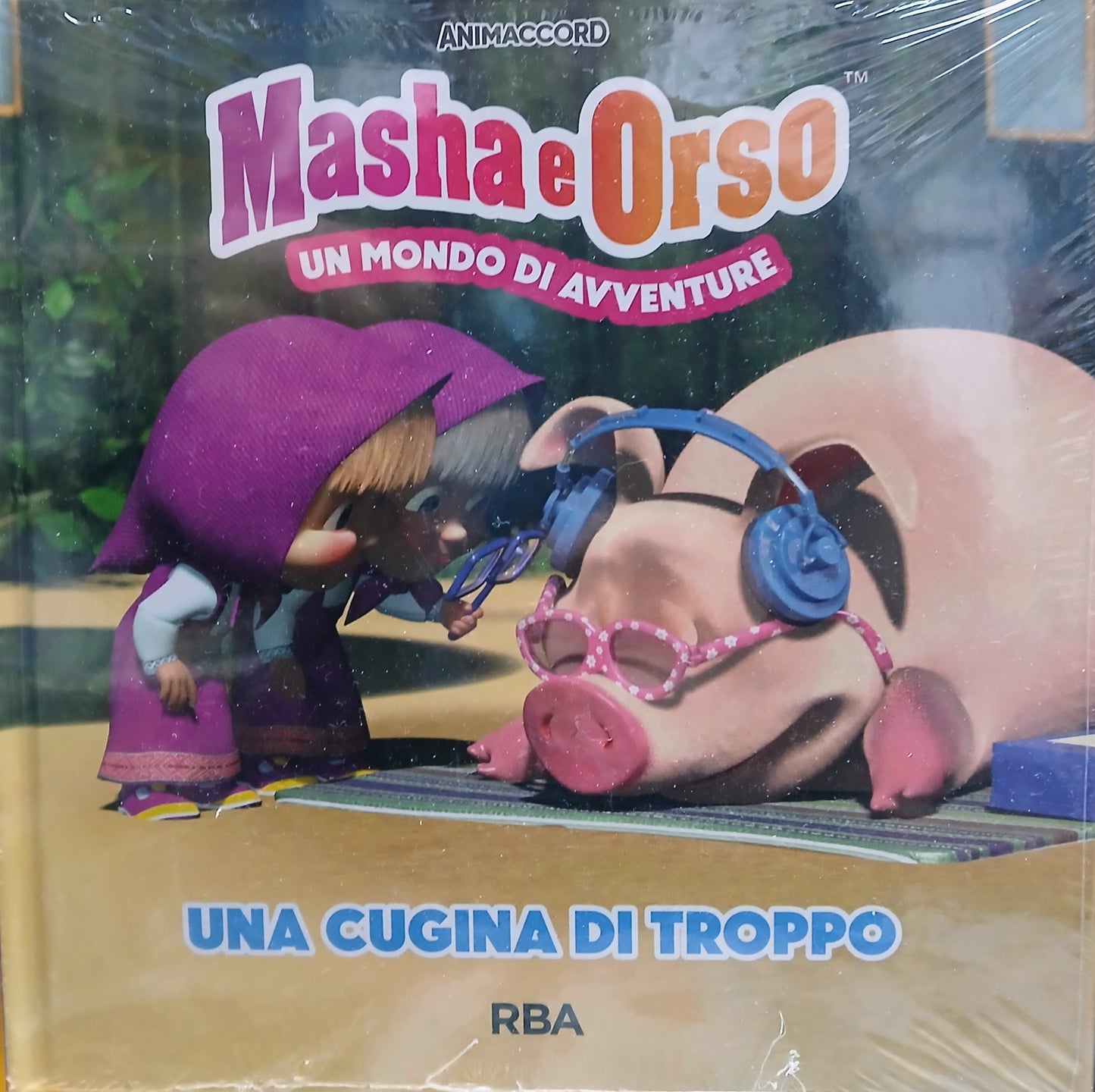 MASHA E ORSO COLLECTION VOL. 1 - MASHA + libro UNA CUGINA DI TROPPO
