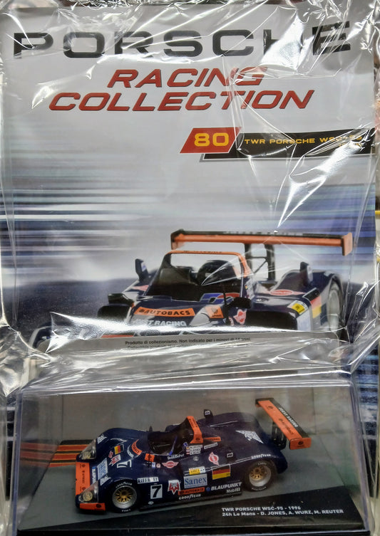 PORSCHE RACING COLLECTION VOL. 80 - TWR PORSCHE WSC-95 1996 - scala 1:43