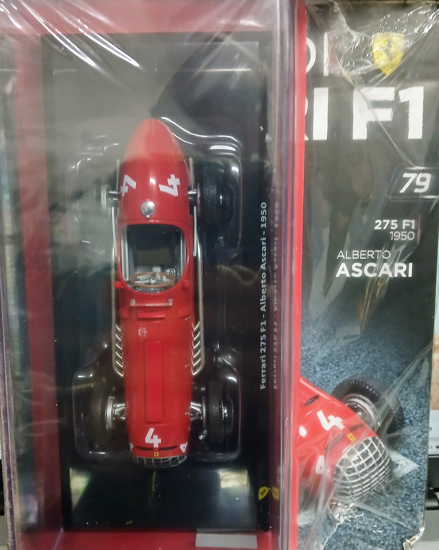 LE GRANDI FERRARI F1 VOL. 79 - 275 F1 _ 1950 ALBERTO ASCARI - scala 1:24