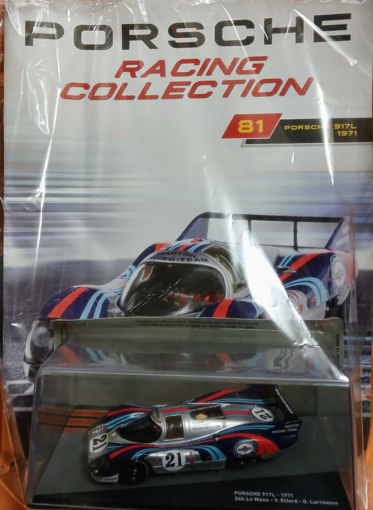 PORSCHE RACING COLLECTION VOL. 81 - PORSCHE 917L - 1971 - scala 1:43