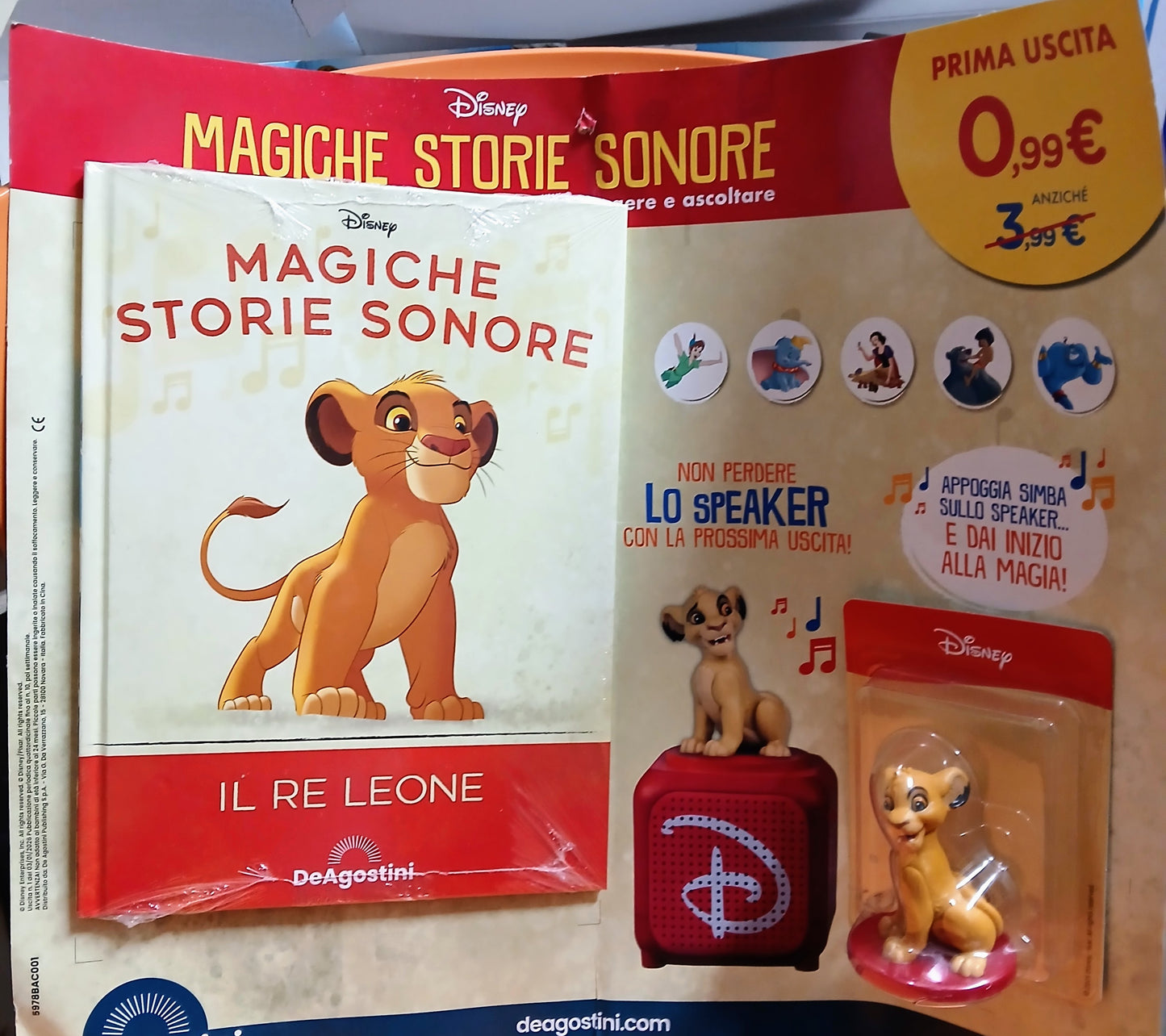 DISNEY MAGICHE STORIE SONORE VOL.1 -IL RE LEONE