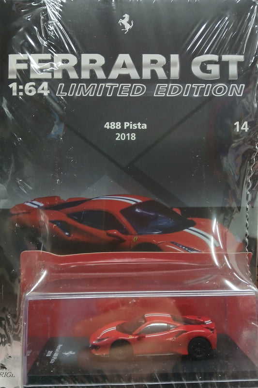 FERRARI GT 1:64 LIMITED EDITION VOL.14 - 488 PISTA 2018