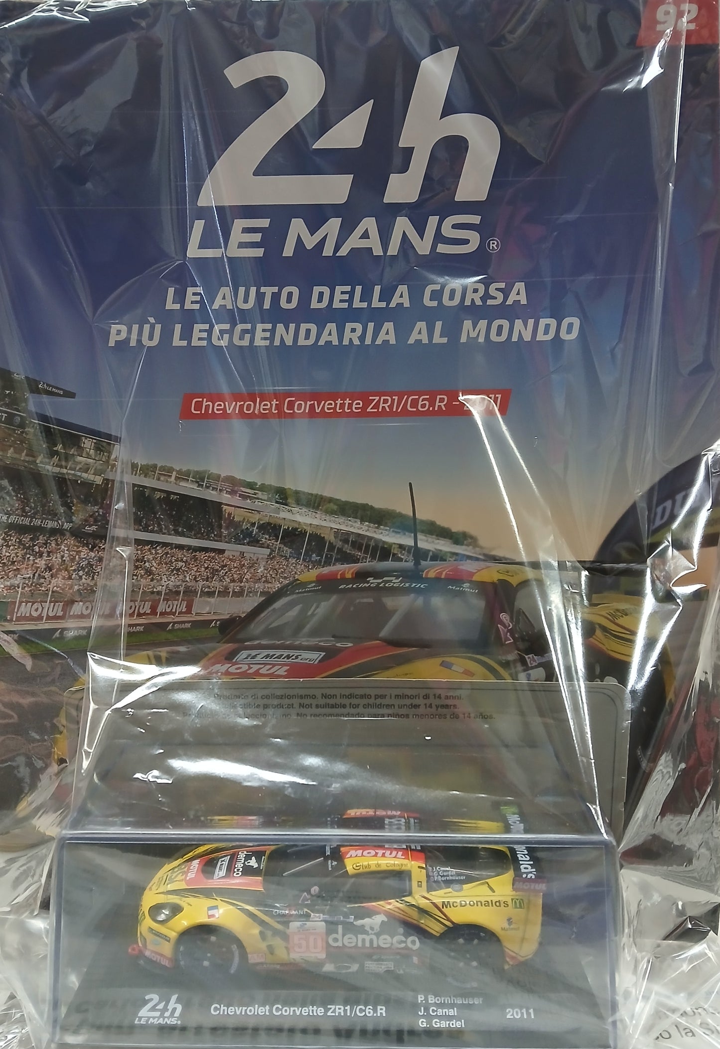 24H LE MANS COLLECTION VOL. 92 - CHEVROLET CORVETTE ZR1/C6.R - 2011 - SCALA 1:43