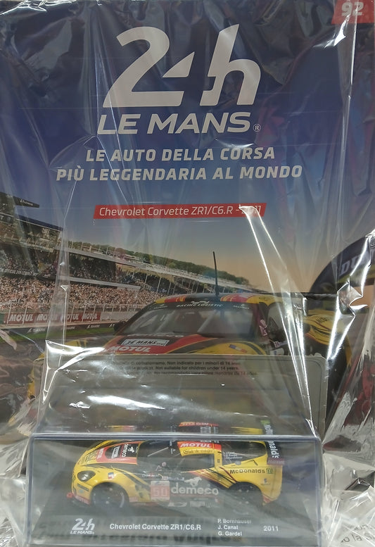 24H LE MANS COLLECTION VOL. 92 - CHEVROLET CORVETTE ZR1/C6.R - 2011 - SCALA 1:43