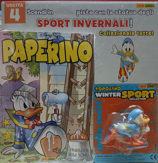 PAPERINO 546 - MARZO 2026 con Statuine Sport Invernali - Uscita 4