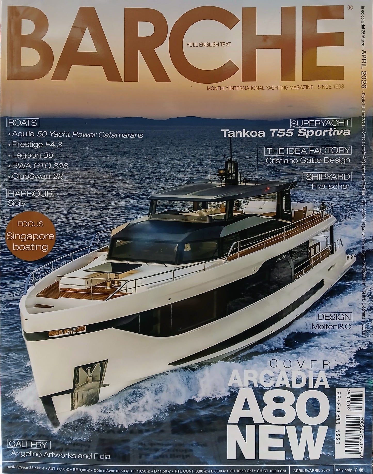 BARCHE - APRILE 2026