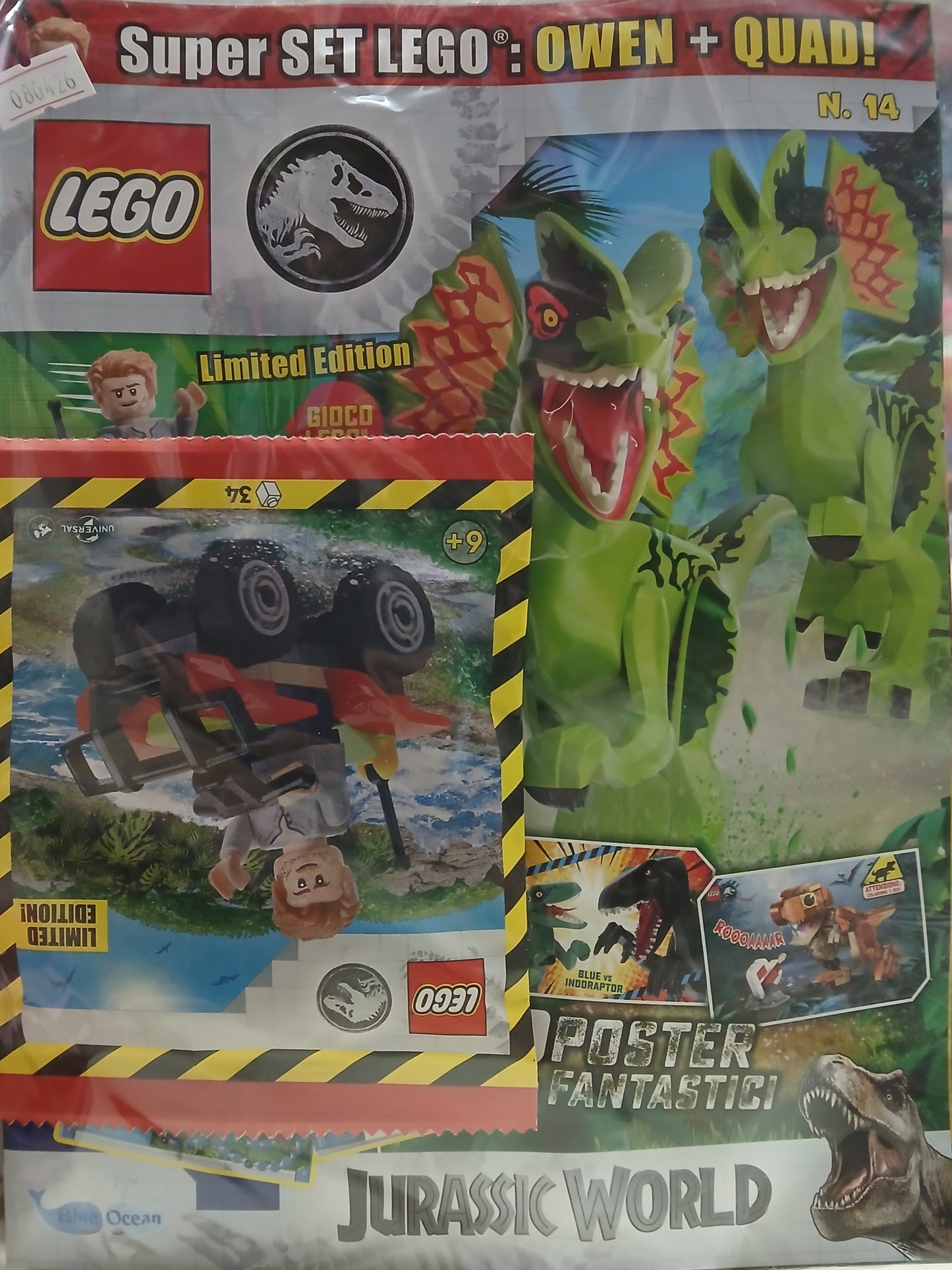 LEGO JURASSIC WORLD N.14 - APR.-MAG. 2026