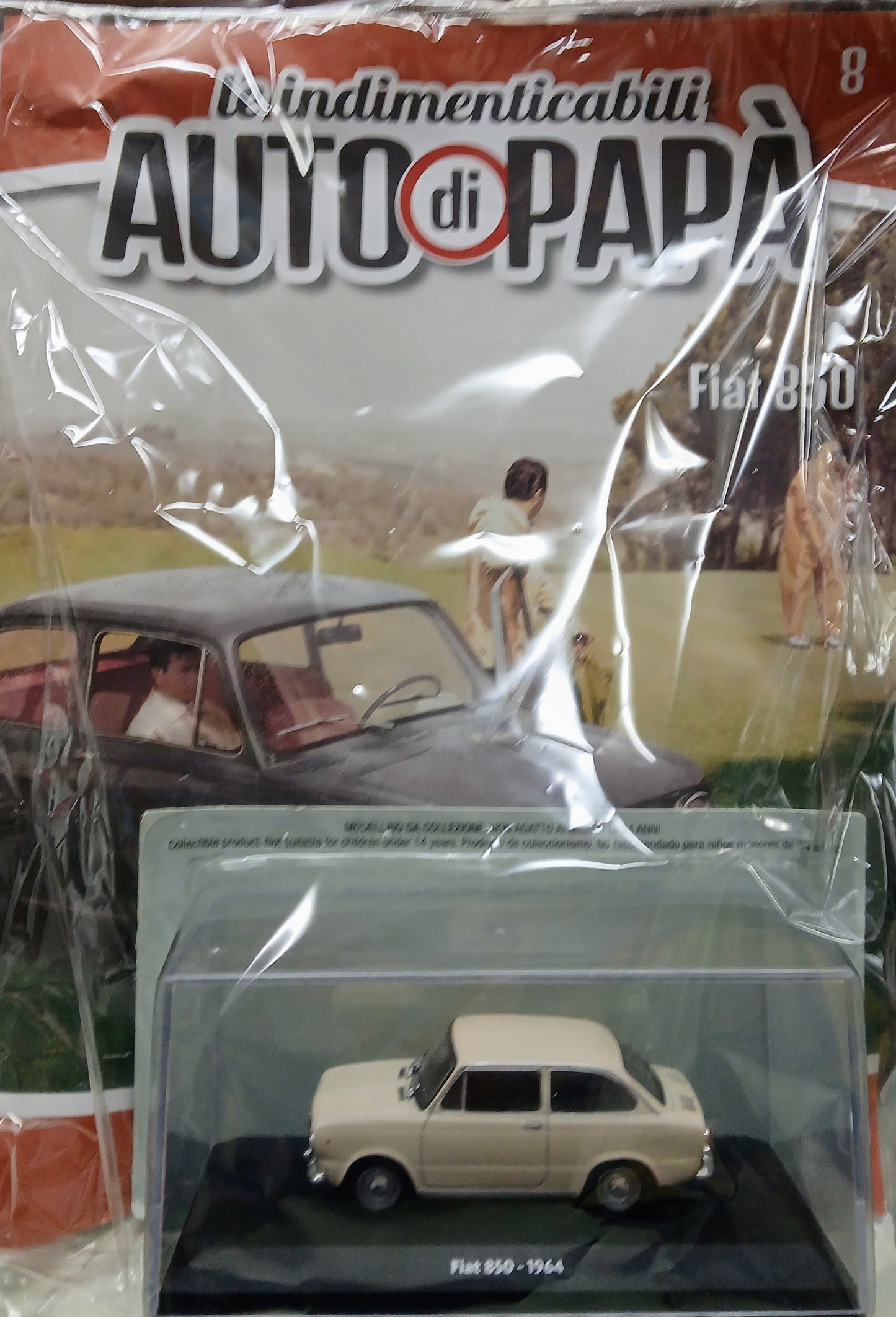 LE INDIMENTICABILI AUTO DI PAPA' VOL. 8 - FIAT 850 - 1964