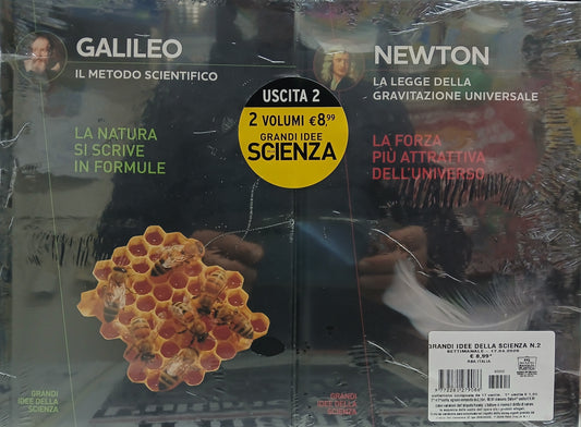 GRANDI IDEE DELLA SCIENZA VOL. 2 - GALILEO + NEWTON - 2 VOLUMI