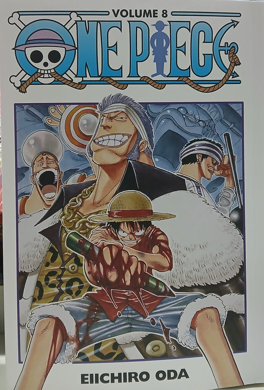 ONE PIECE VOL.8 + CARTOLINA - EIICHIRO ODA - GAZZETTA DELLO SPORT- SORRISI E CANZONI (Copia)