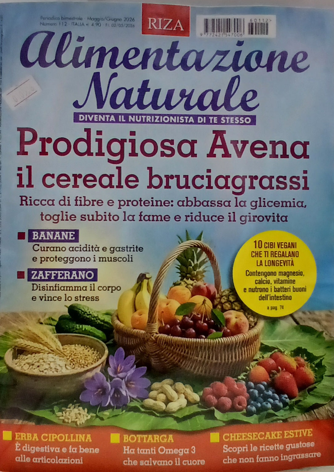 ALIMENTAZIONE NATURALE N.112 - MAGGIO/GIUGNO 2026