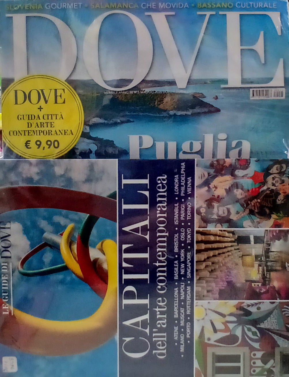 DOVE + GUIDA CITTA' D'ARTE CONTEMPORANEA - MAGGIO 2026