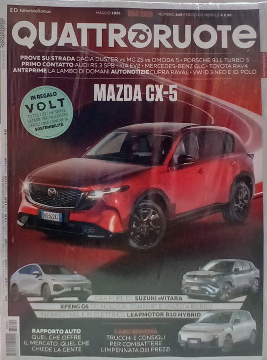QUATTRORUOTE N.849 - MAGGIO 2026