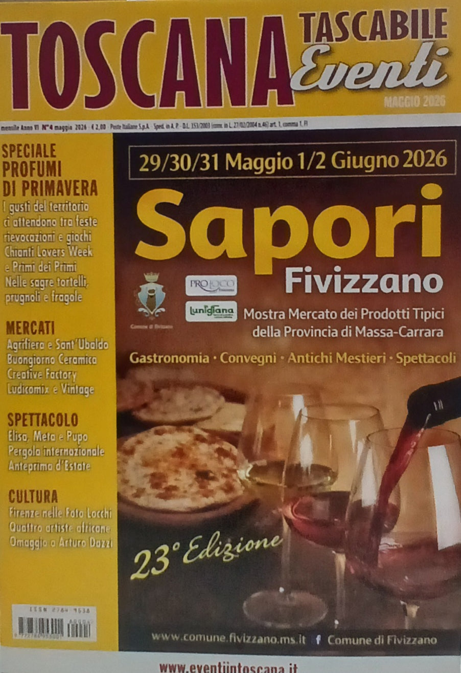 TOSCANA TASCABILE EVENTI - MAGGIO 2026