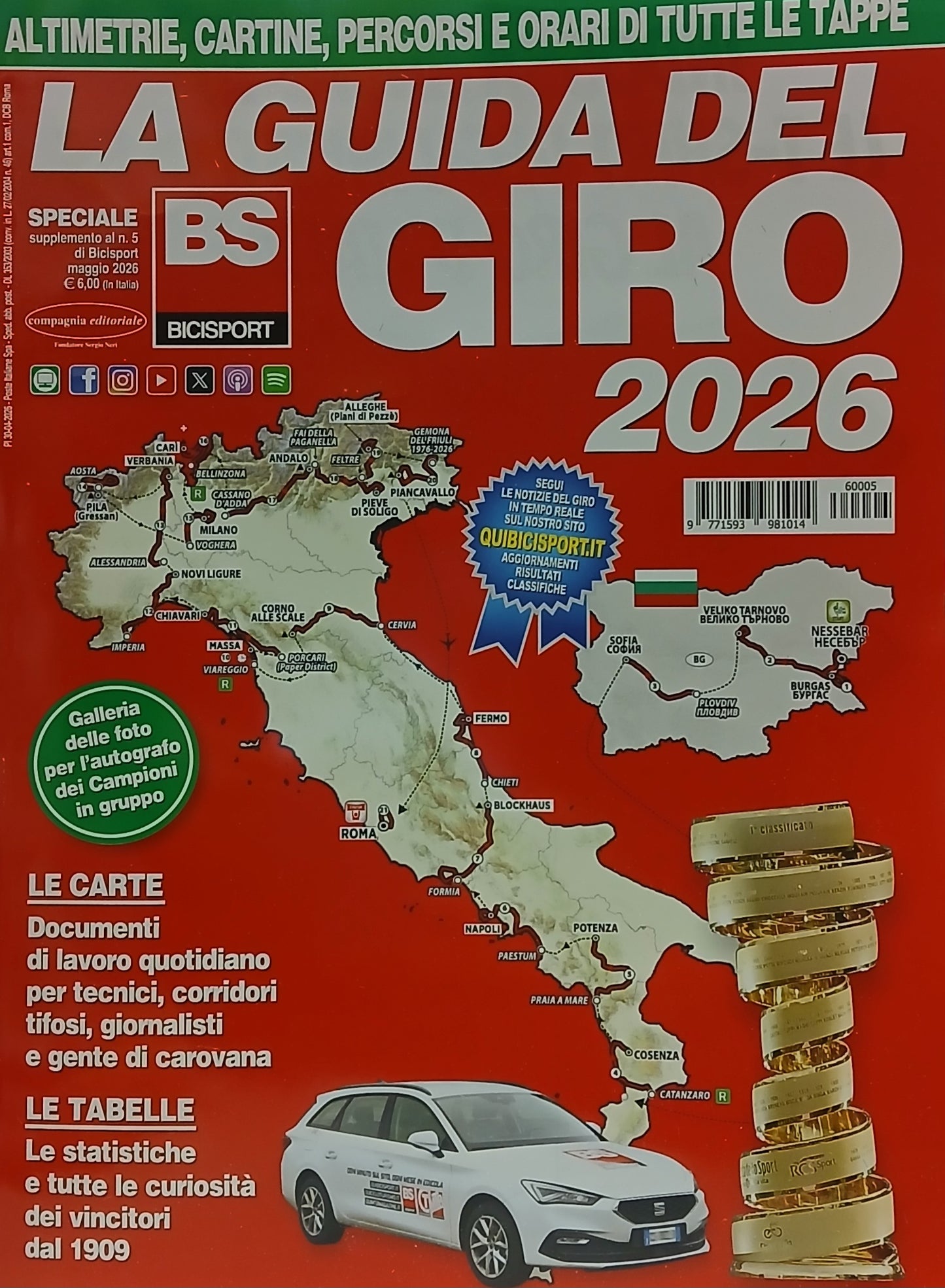 LA GUIDA DEL GIRO 2026