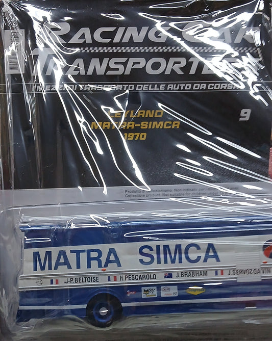 Racing Car Transporters  VOL.9 - LEYLAND MATRA-SIMCA 1970 - SCALA 1/43