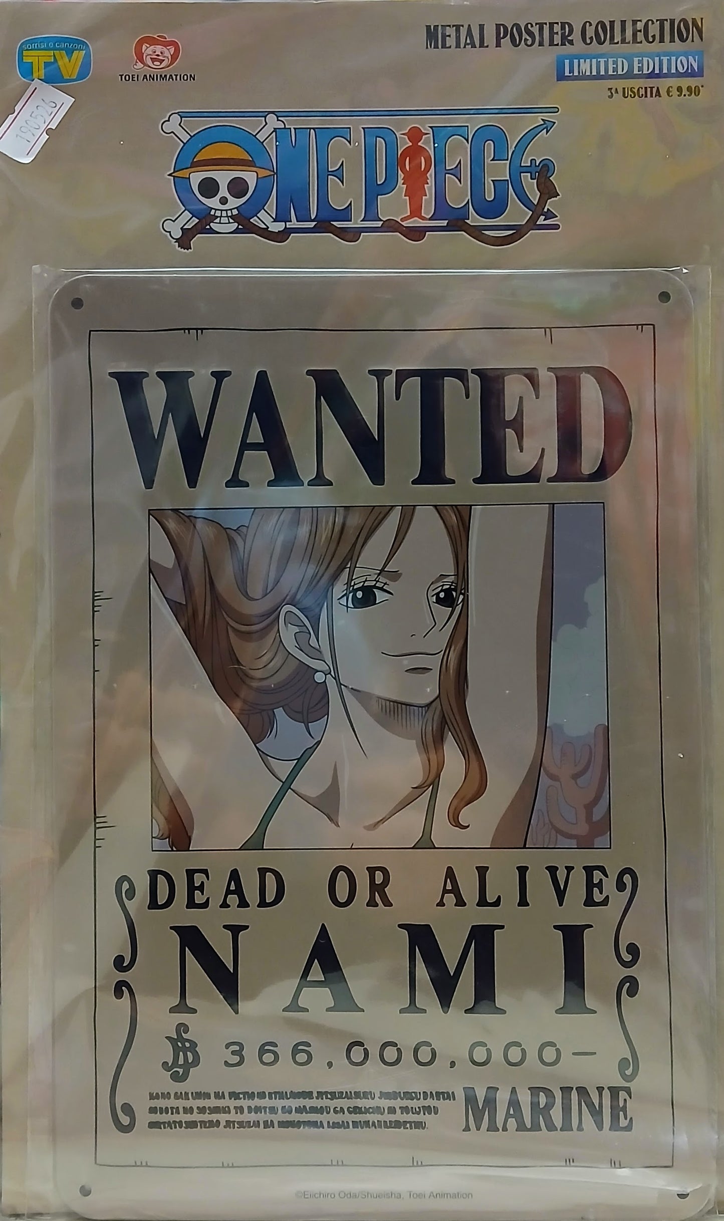 METAL POSTER COLLECTION ONE PIECE VOL. 3 - NAMI
