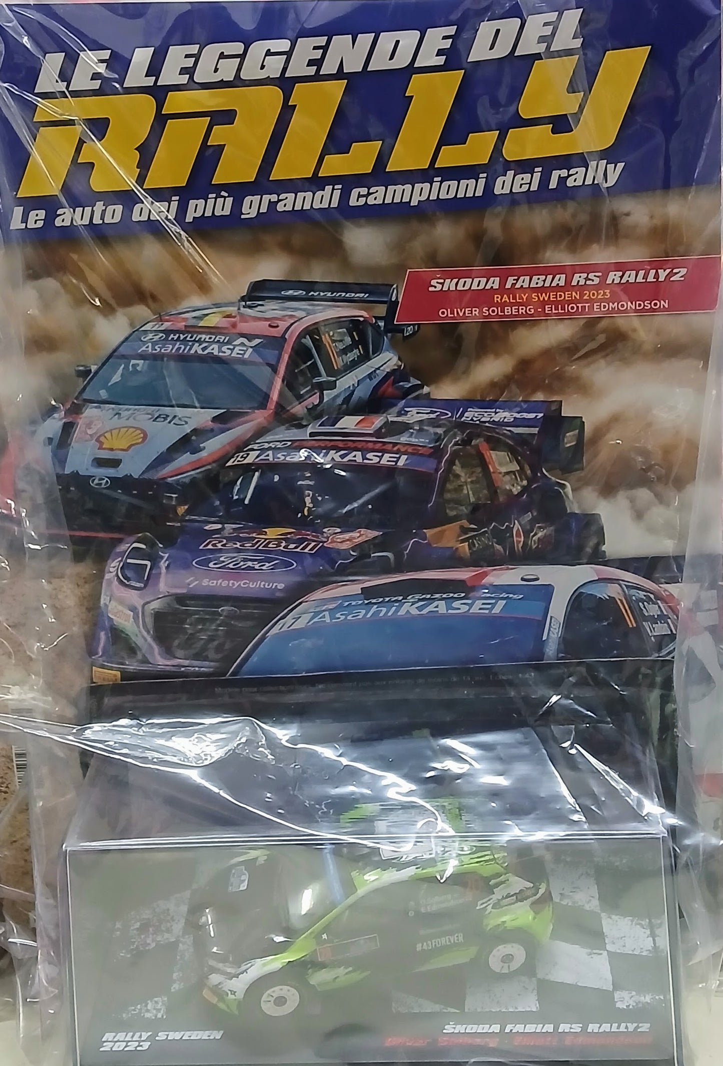 LE LEGGENDE DEL RALLY VOL. 45 - SKODA FABIA RS RALLY2 - RALLY SWEDEN 2023