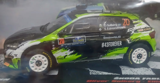 LE LEGGENDE DEL RALLY VOL. 45 - SKODA FABIA RS RALLY2 - RALLY SWEDEN 2023