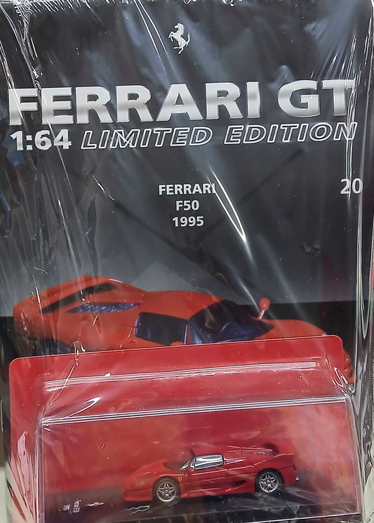 FERRARI GT 1:64 LIMITED EDITION VOL.20 -  FERRARI F50 - 1995