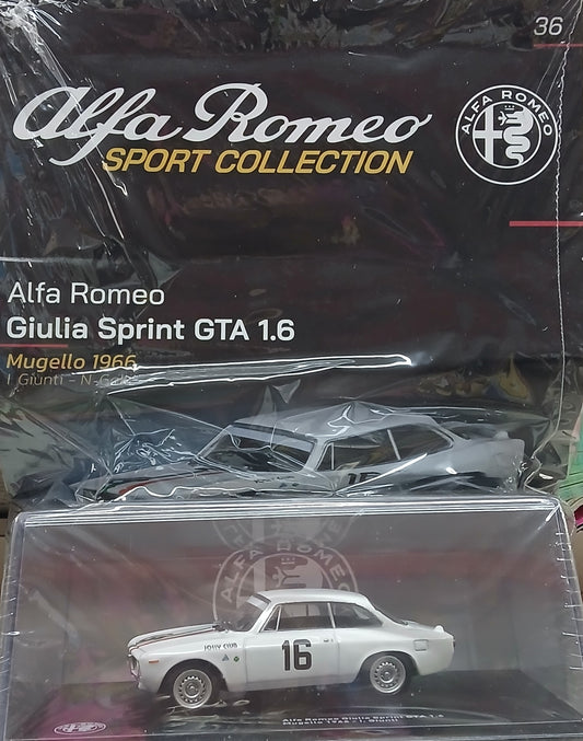 ALFA ROMEO SPORT COLLECTION VOL.36 - ALFA ROMEO GIULIA SPRINT GTA 1.6