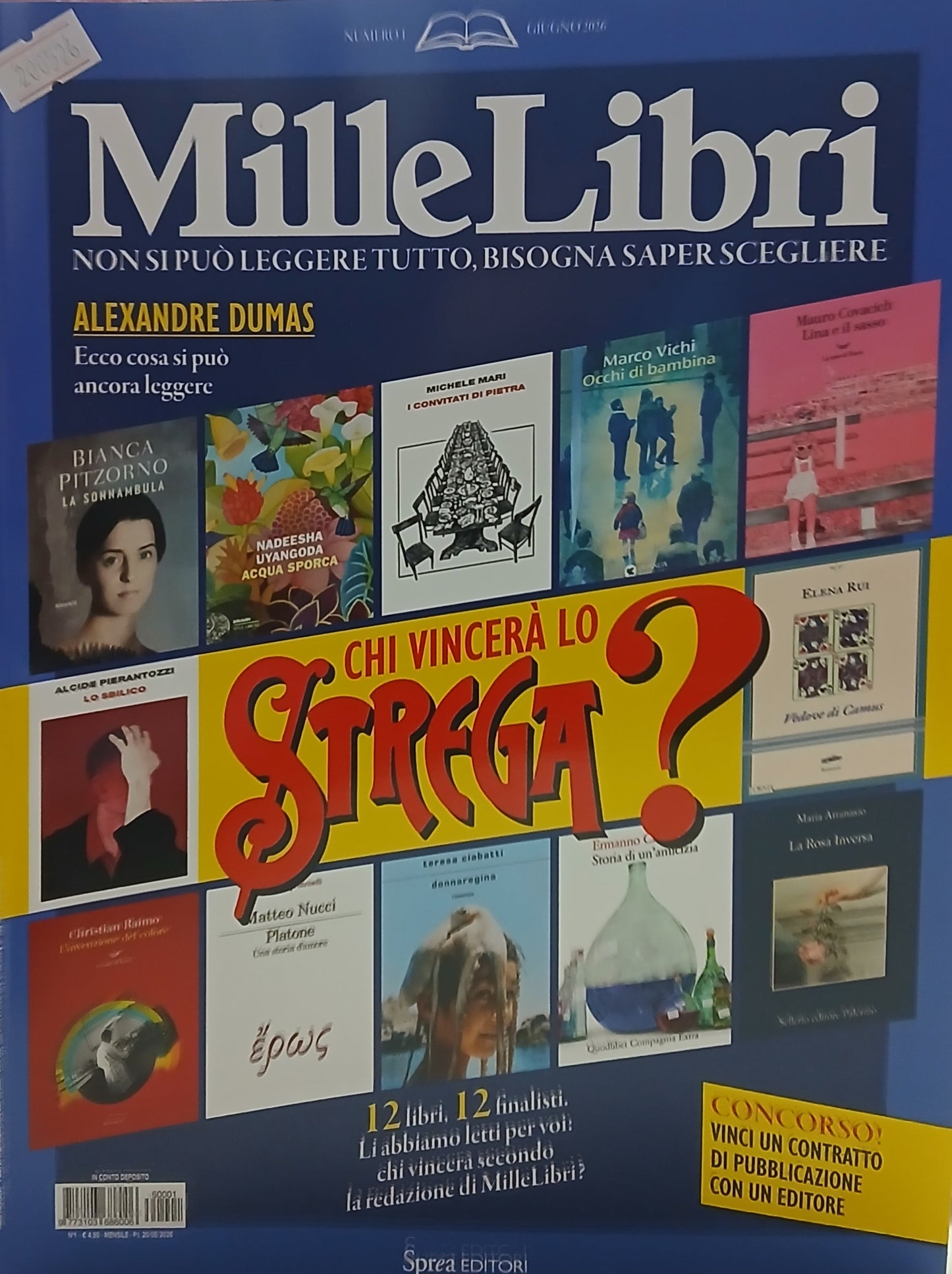 MilleLibri - Chi vincerà lo Strega? - Uscita n.1 - GIUGNO 2026