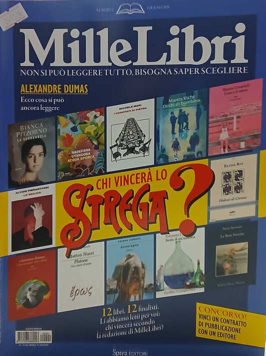 MilleLibri - Chi vincerà lo Strega? - Uscita n.1 - GIUGNO 2026