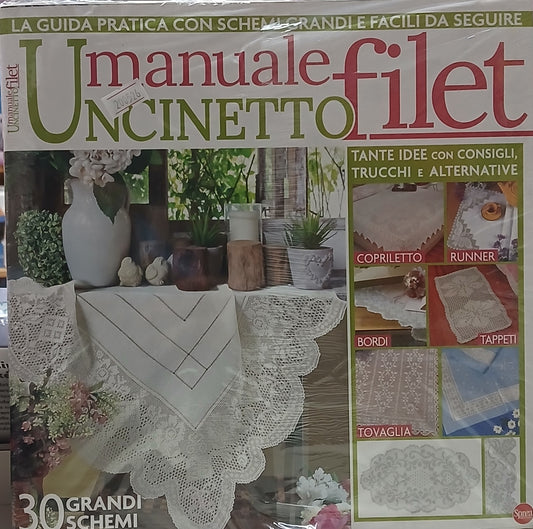 Manuele Uncinetto Filet Collection - Uscita n.8