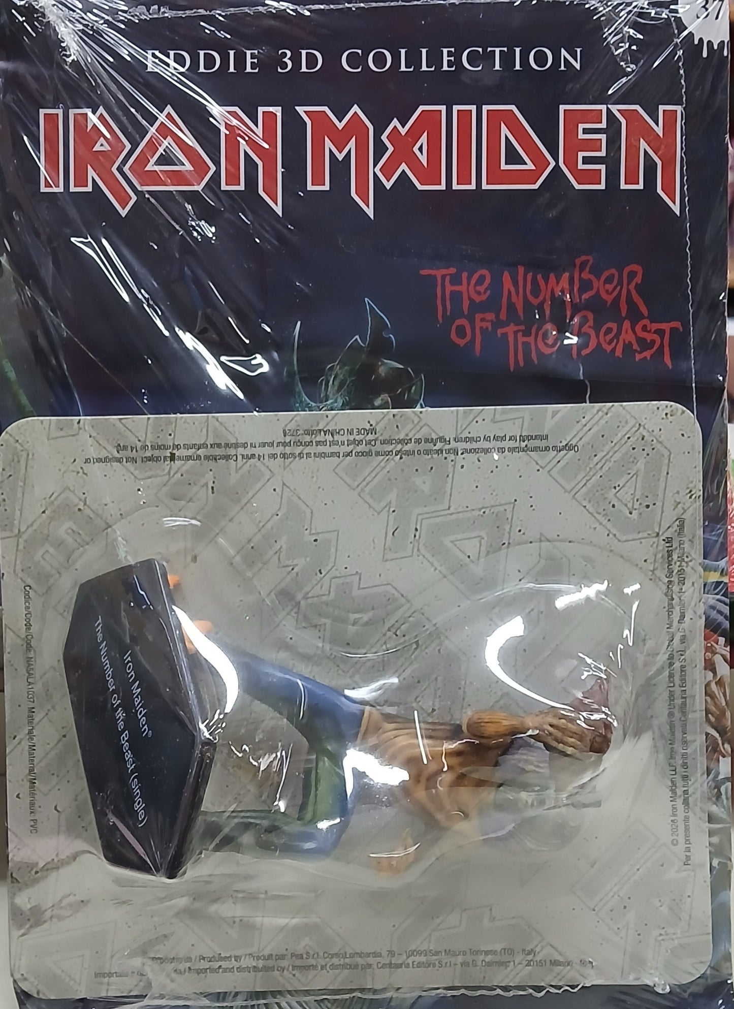 EDDIE 3D COLLECTION IRON MAIDEN VOL. 37 - THE NUMBER OF THE BEAST