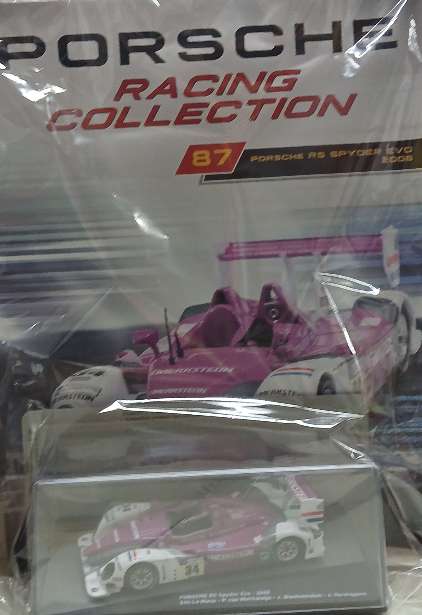 PORSCHE RACING COLLECTION VOL. 87 - PORSCHE RS SPYDER EVO 2008 - scala 1:43