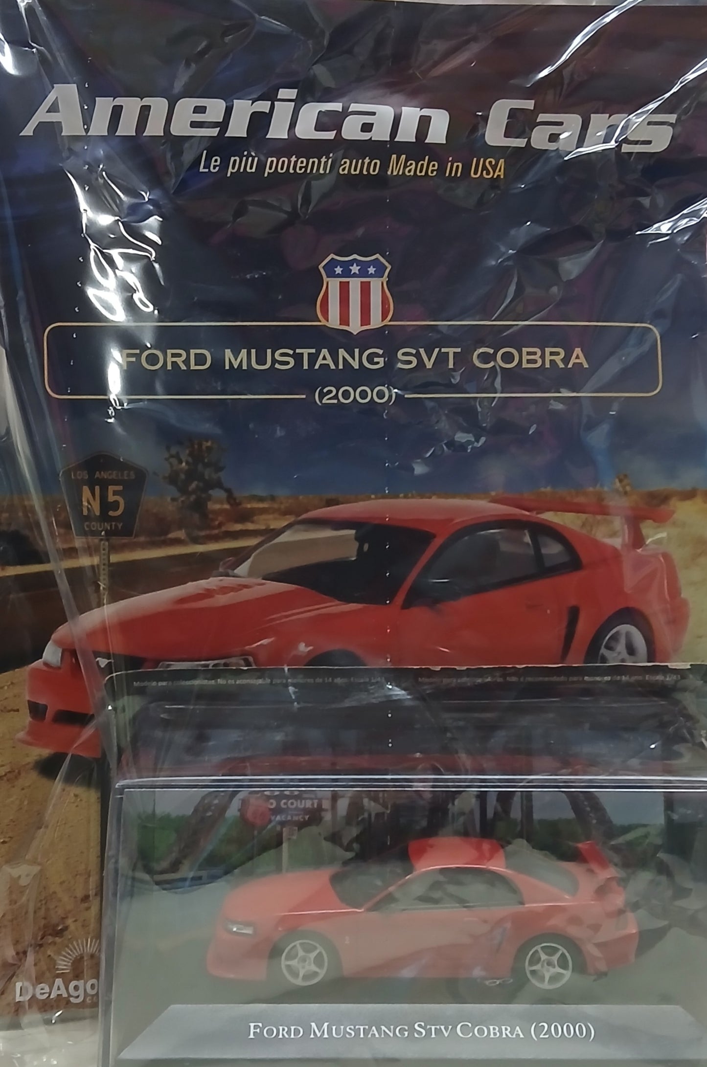 AMERICAN CARS COLLECTION VOL.59 - FORD MUSTANG SVT COBRA (2000)