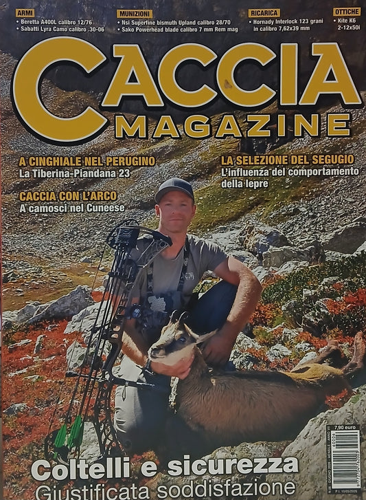 Caccia Magazine - Coltelli e sicurezza: Giustificata soddisfazione - Uscita n.5