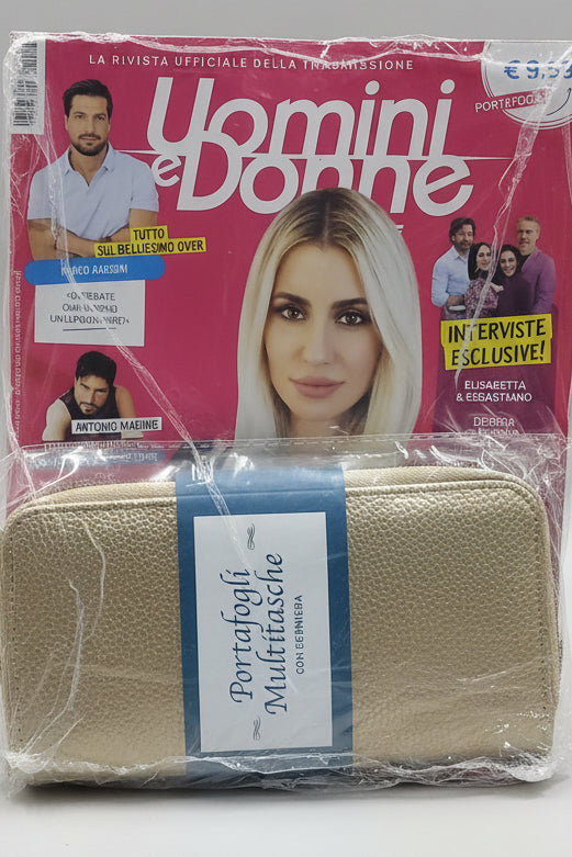 UOMINI E DONNE + PORTAFOGLIO MULTITASCHE CON CERNIERA