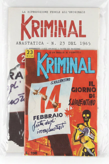 KRIMINAL ANASTATICA VOL. 23 - IL GIORNO DI SAN VALENTINO