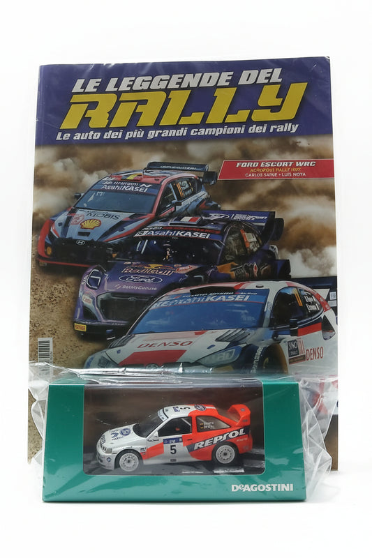 LE LEGGENDE DEL RALLY VOL. 46 - FORD ESCORT WRC - ACROPOLIS RALLY 1997 - CARLOS SAINZ - LUIS MOYA