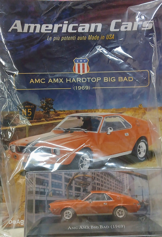 AMERICAN CARS COLLECTION VOL.60 - AMC AMX HARDTOP BIG BAD (1969)