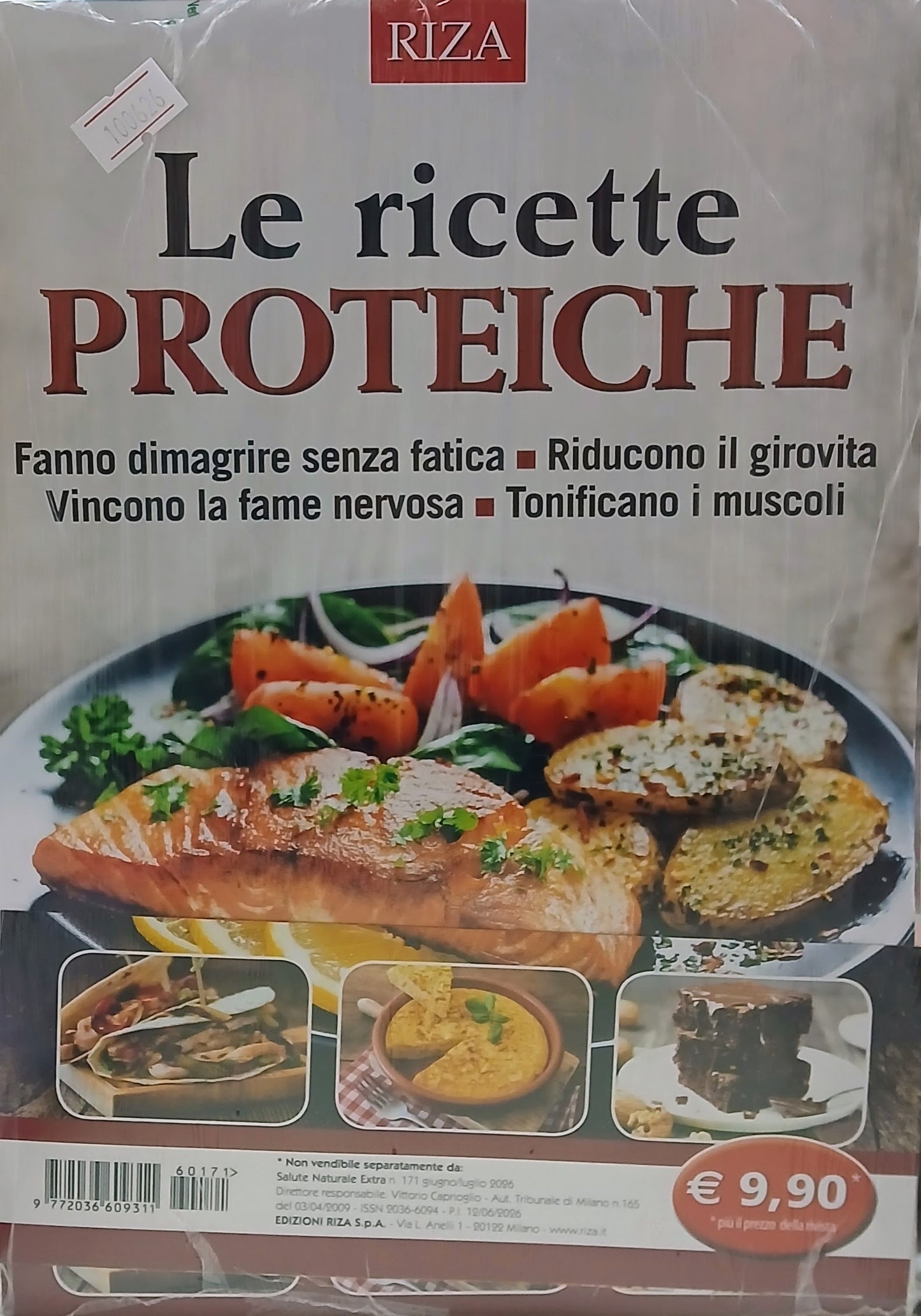 RIZA SALUTE NATURALE EXTRA N.171 - LE RICETTE PROTEICHE - GIUGNO/LUGLIO 2026