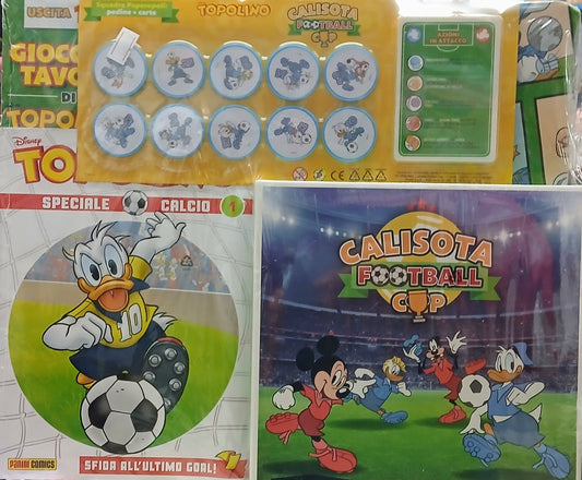 DISNEY MIX N.39 - TOPOLINO SPECIALE CALCIO + CALISOTA FOOTBALL CUP - GIUGNO 2026