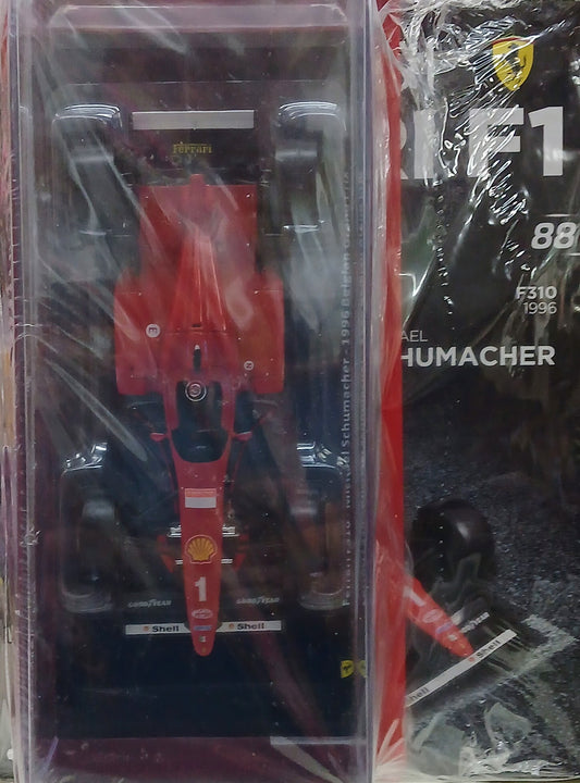 LE GRANDI FERRARI F1 VOL.88 - MICHAEL SCHUMACHER F 310 - 1996 - scala 1:24