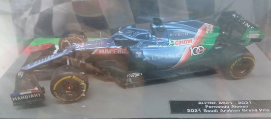 AUTO DA CORSA VOL.8 - ALPINE A521 - FERNANDO ALONSO - 2021 - SCALA 1:43