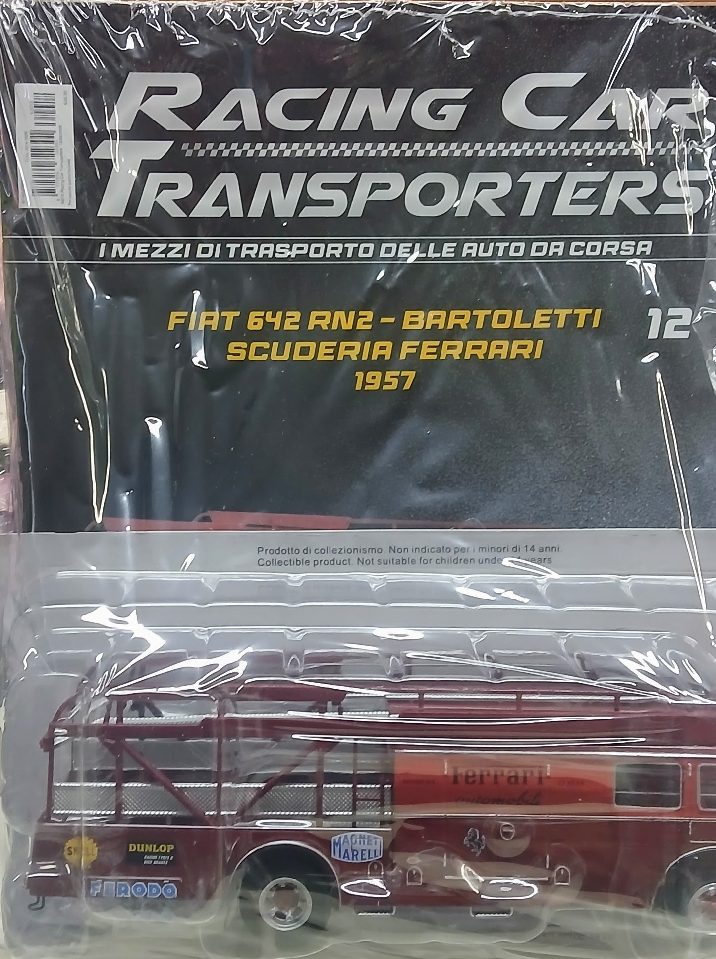 Racing Car Transporters  VOL.12 - FIAT 642 RN2 N- BARTOLETTI SCUDERIA FERRARI 1957 - SCALA 1/43